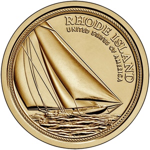 2022 1-dollar - D - Rhode Island reverse